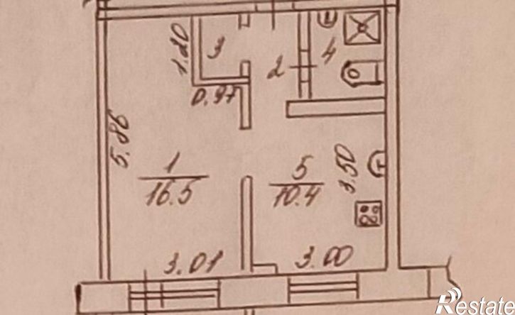 1-комн квартира Советская улица, 2/1,  д. 2/1