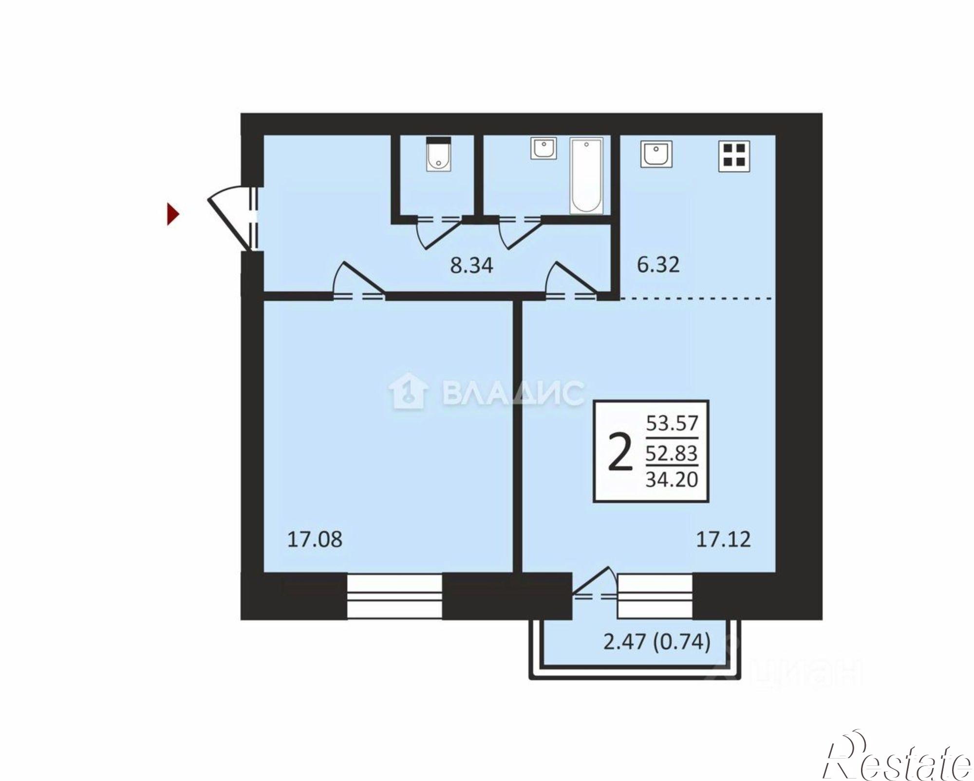 Купить квартиру за 7 008 500 рублей на Верхний Чов, 23/1