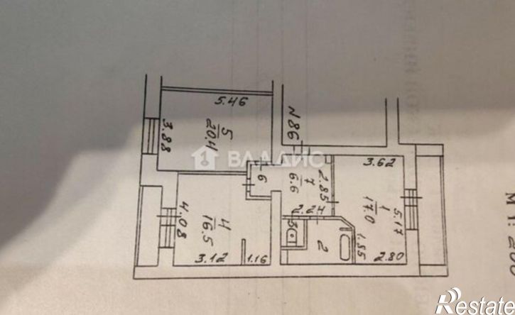 2-комн квартира ул Первомайская, 29,  д. 29