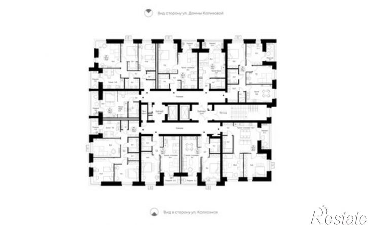3-комн квартира в новом доме ул Южная, 10,  д. 10