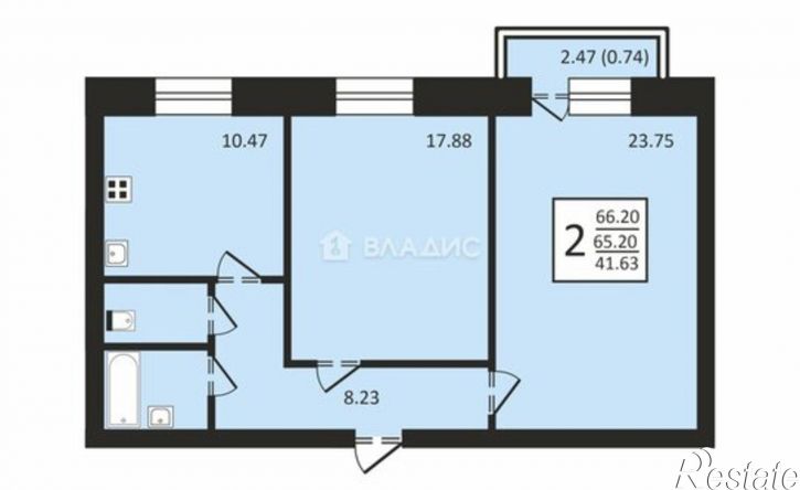 2-комн квартира Верхний Чов, 23/1,  д. 23/1