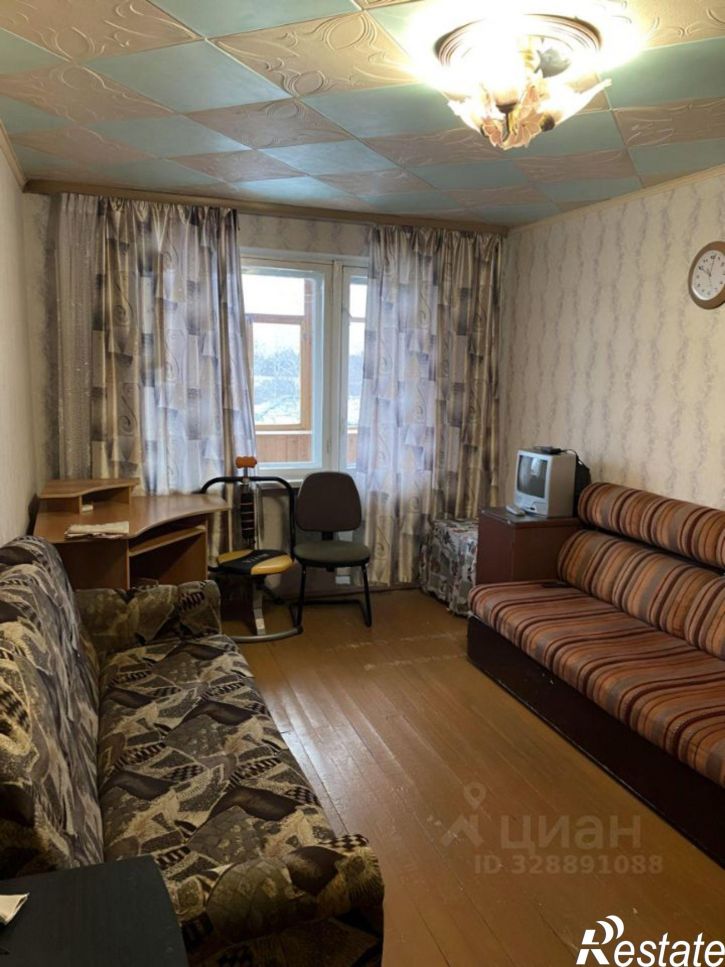 1-комн квартира улица Новосёлов, 3,  д. 3