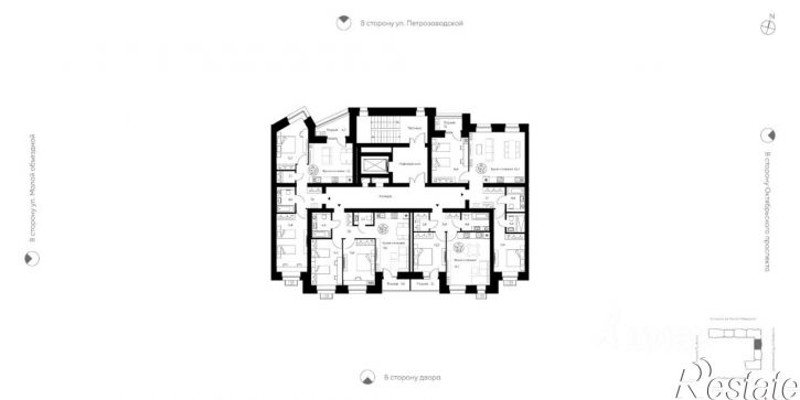 2-комн квартира в новом доме Октябрьский пр-кт, 139,  д. 139