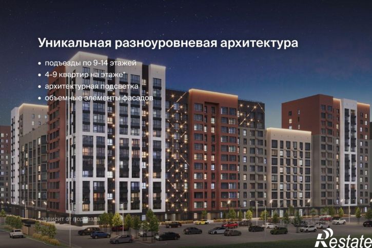 4-комн квартира в новом доме Октябрьский пр-кт, 139,  д. 139