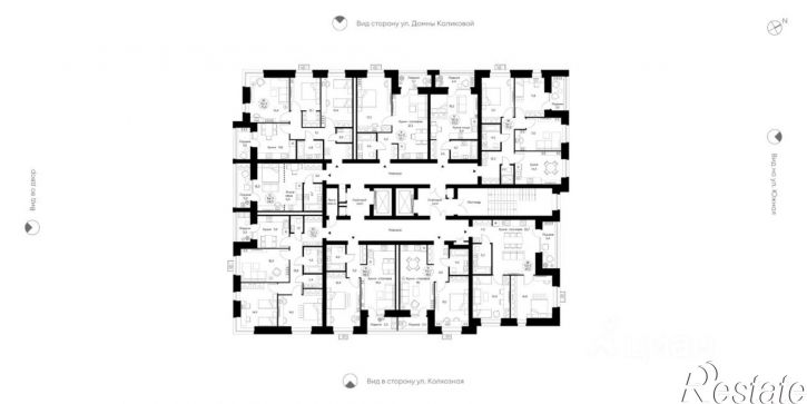 3-комн квартира в новом доме пр-д 20 МЮД, 6,  д. 6