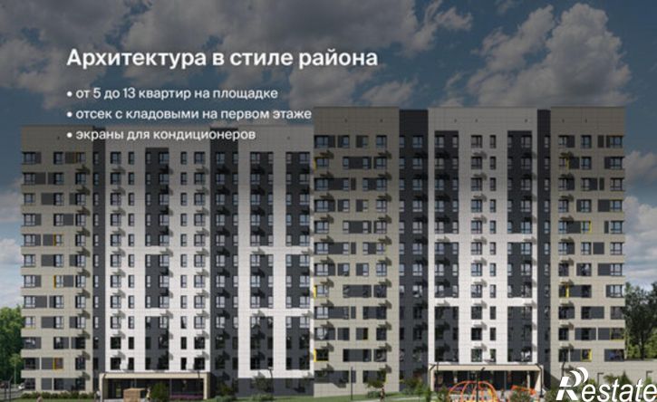 1-комн квартира в новом доме улица Жакова, 17