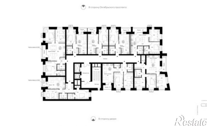 3-комн квартира в новом доме Петрозаводская улица, 27/3,  д. 27/3