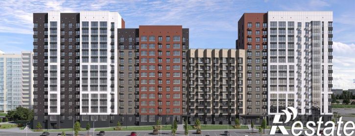 1-комн квартира в новом доме Октябрьский проспект, 137,  д. 137