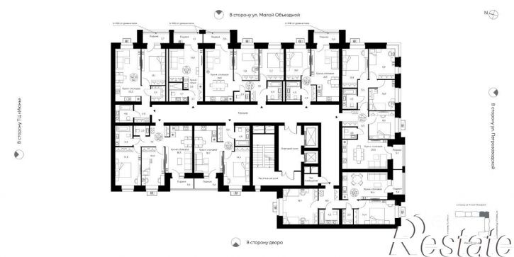 2-комн квартира в новом доме Октябрьский проспект, 137,  д. 137