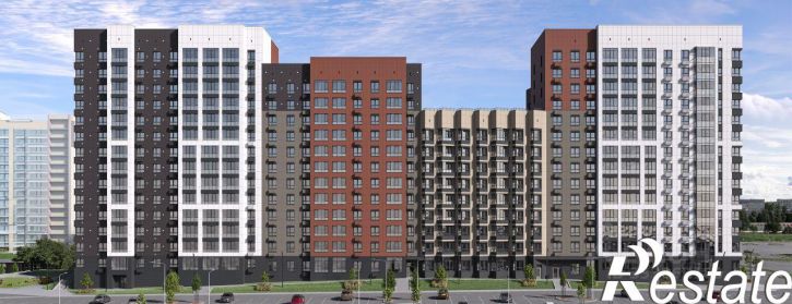2-комн квартира в новом доме Октябрьский проспект, 137,  д. 137