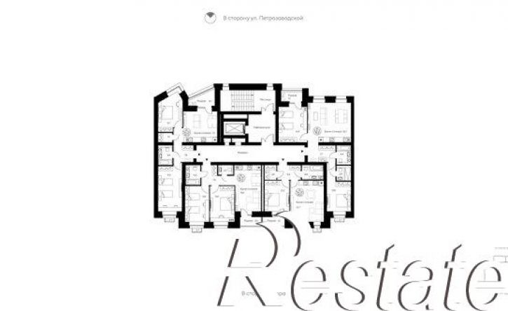 2-комн квартира Петрозаводская улица, 27/3,  д. 27/3