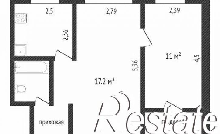 2-комн квартира улица Космонавтов, 8,  д. 8
