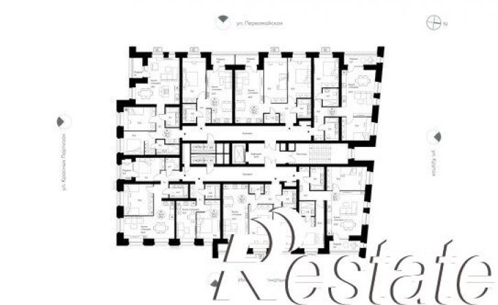 3-комн квартира Крутая улица, 2,  д. 2